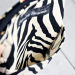 Small Zebra Print Crossbody Zipper Bag - Image 4