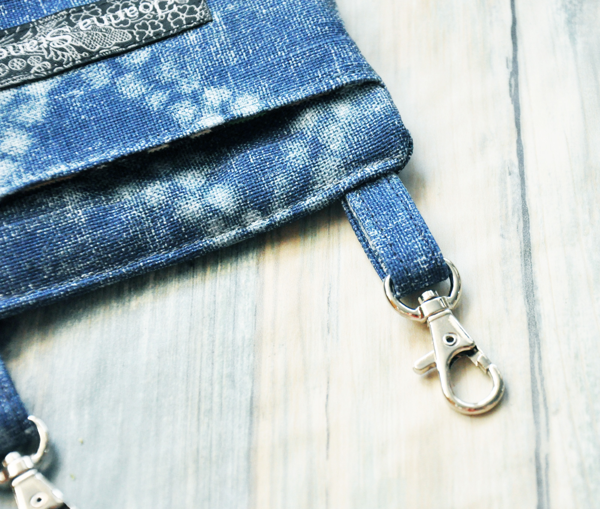 Small Denim Clip On Belt Loop Bag – Joanna Stanek